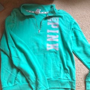 VS PINK quarter zip